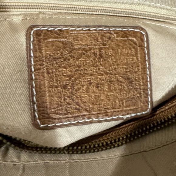 Vintage Y2K Upcycled Coach Patchwork Denim Tote Bag - Picture 7 of 7